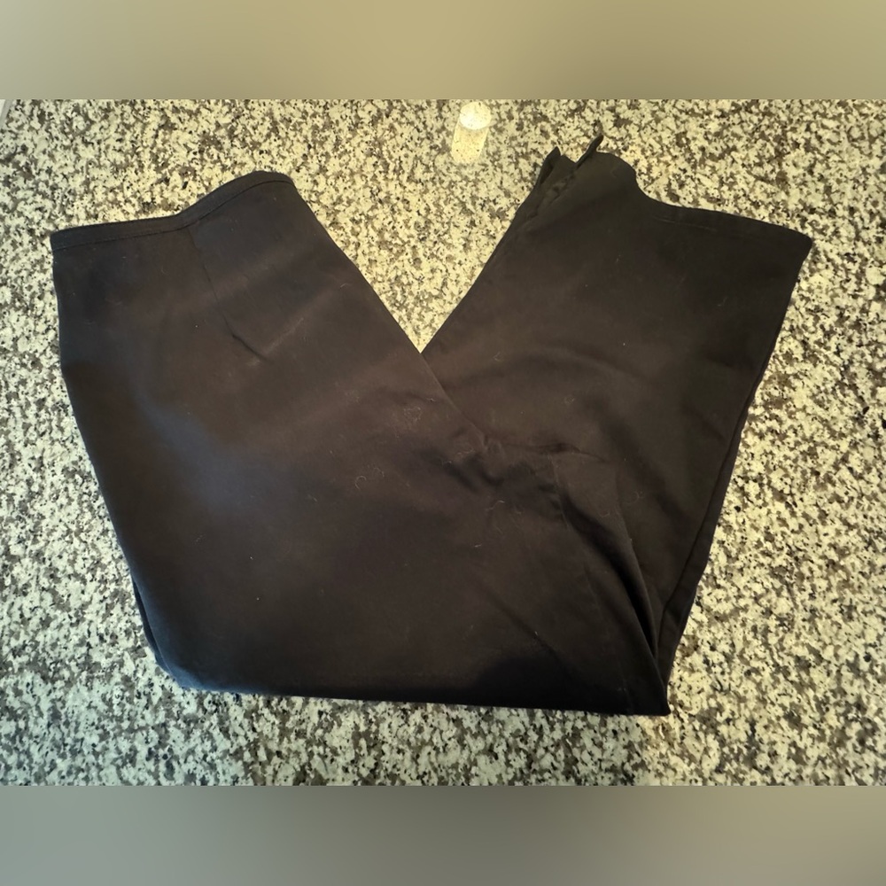 St. John's Bay Authentic Black Cropped Pants - Picture 1 of 5